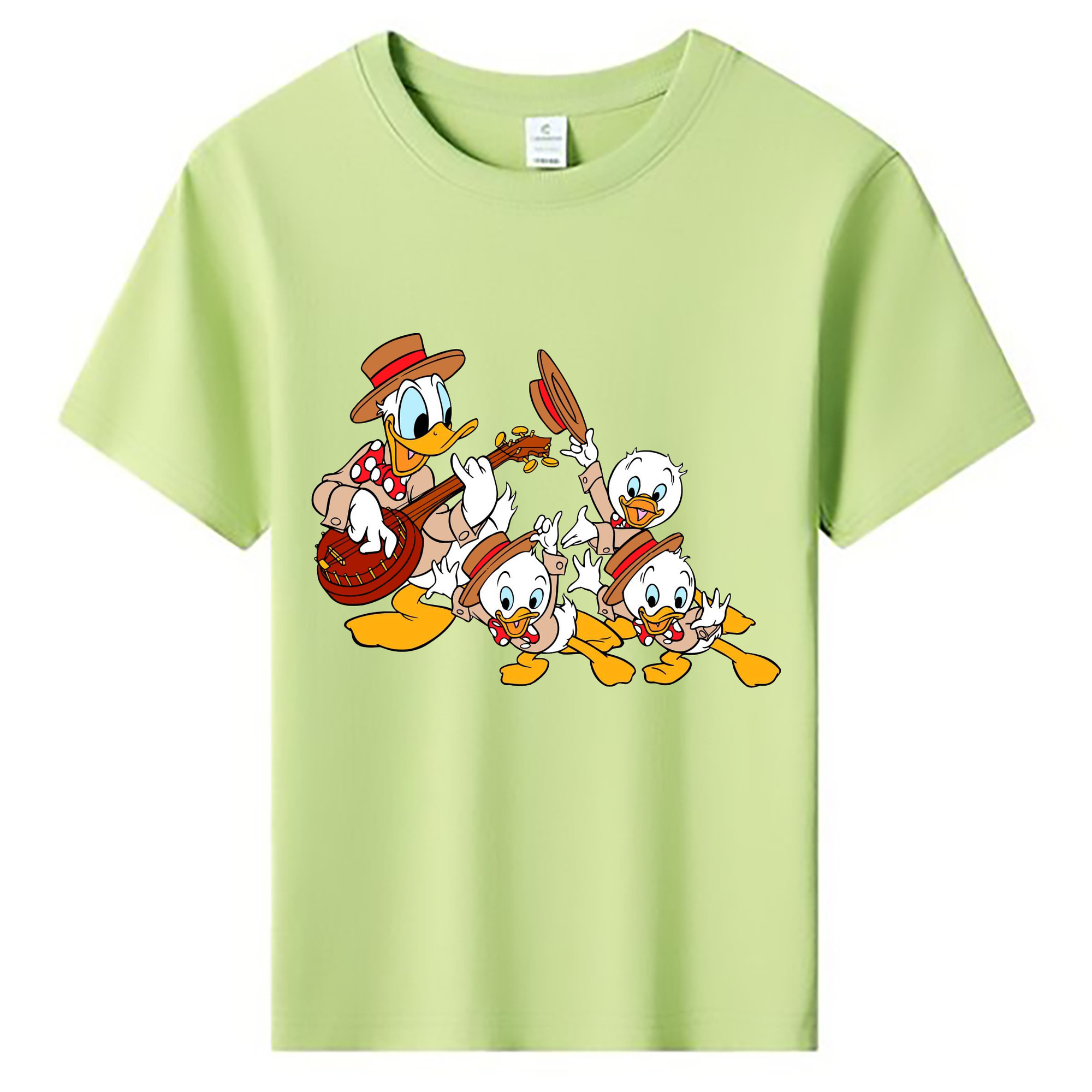 ミッキーマウス Mickey Mouse 綿100％キッズTシャツ（フロントプリント）